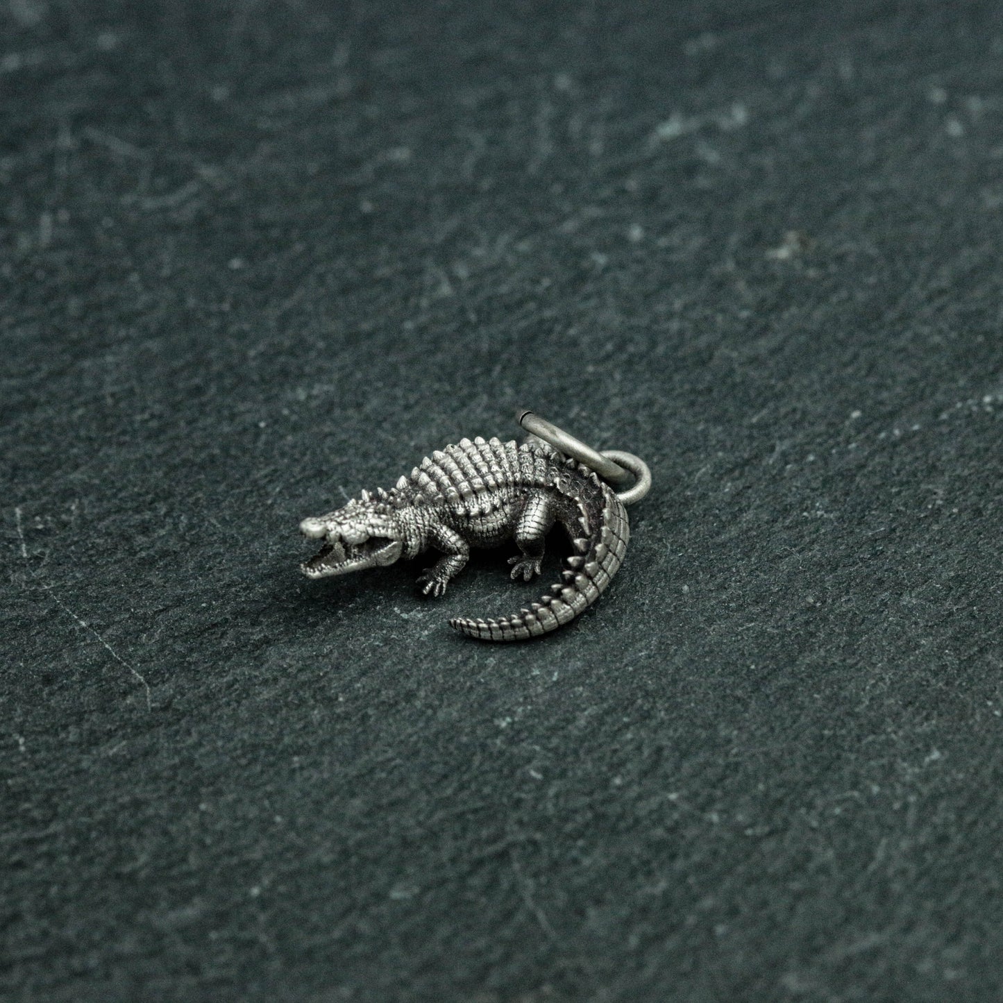 925 sterling silver crocodile pendant, crocodile necklace, animal necklace, wild animals, ferocious animals, lucky pendants, gifts for her