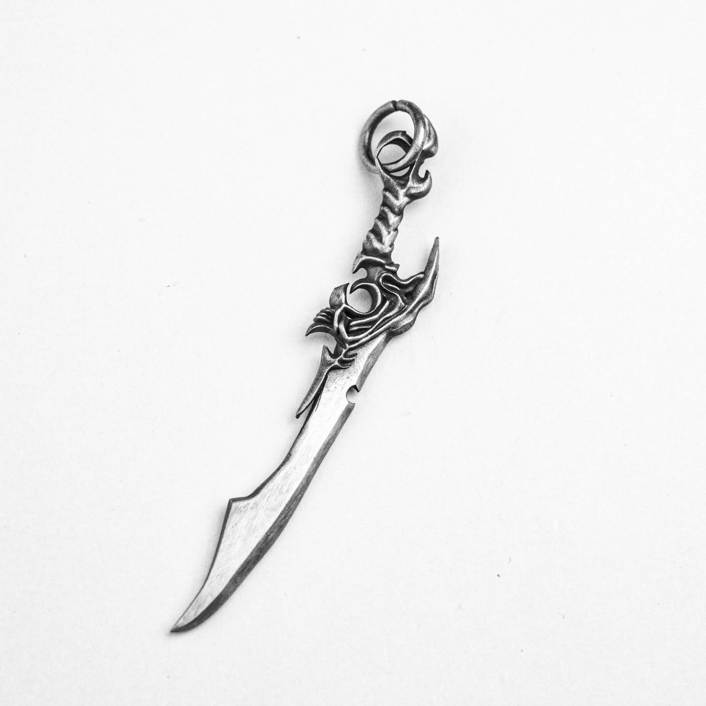 925 sterling silver knife pendant, broken sword Xuanyuan sword brass pendant, Xuanbing sword pendant, keychain pendant