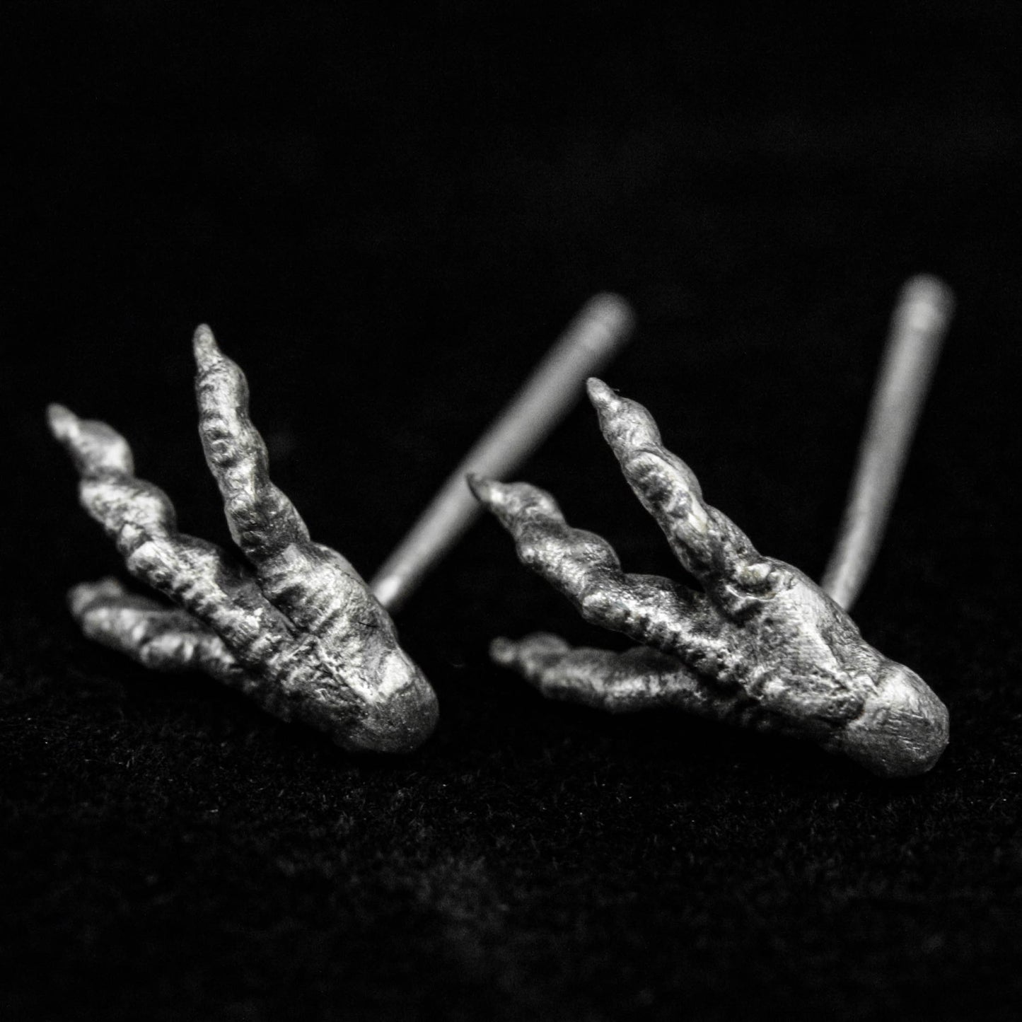 magic claw earrings, 925 sterling silver earrings, personalized earrings, single silver earrings, handmade earrings, trendy silver jewelry