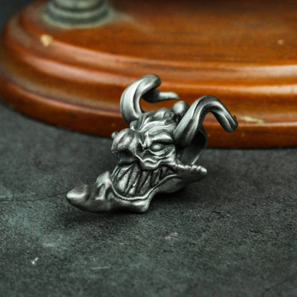 Chaos Harbinger Pendant - Artisan Sterling Silver Apocalyptic Jewelry Gift