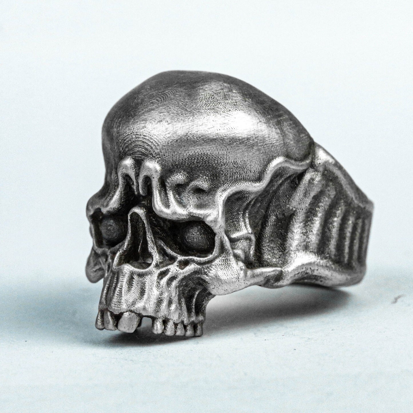 Original men's and women's rings, 925 sterling silver ring, embarrassed face ring, skull brass ring, expression ring, hot sale brass ring,