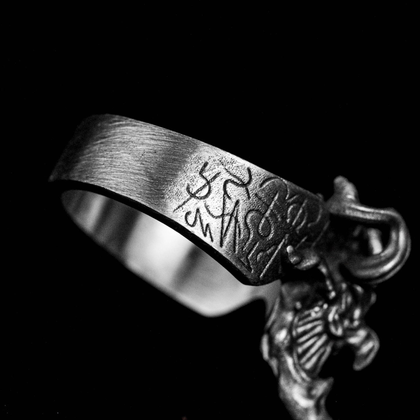 Hell Silver Ring, Satan Brass Ring, Private Customized Exclusive Product, Design Modeling, American Comic Lord, Angel Demon Sect