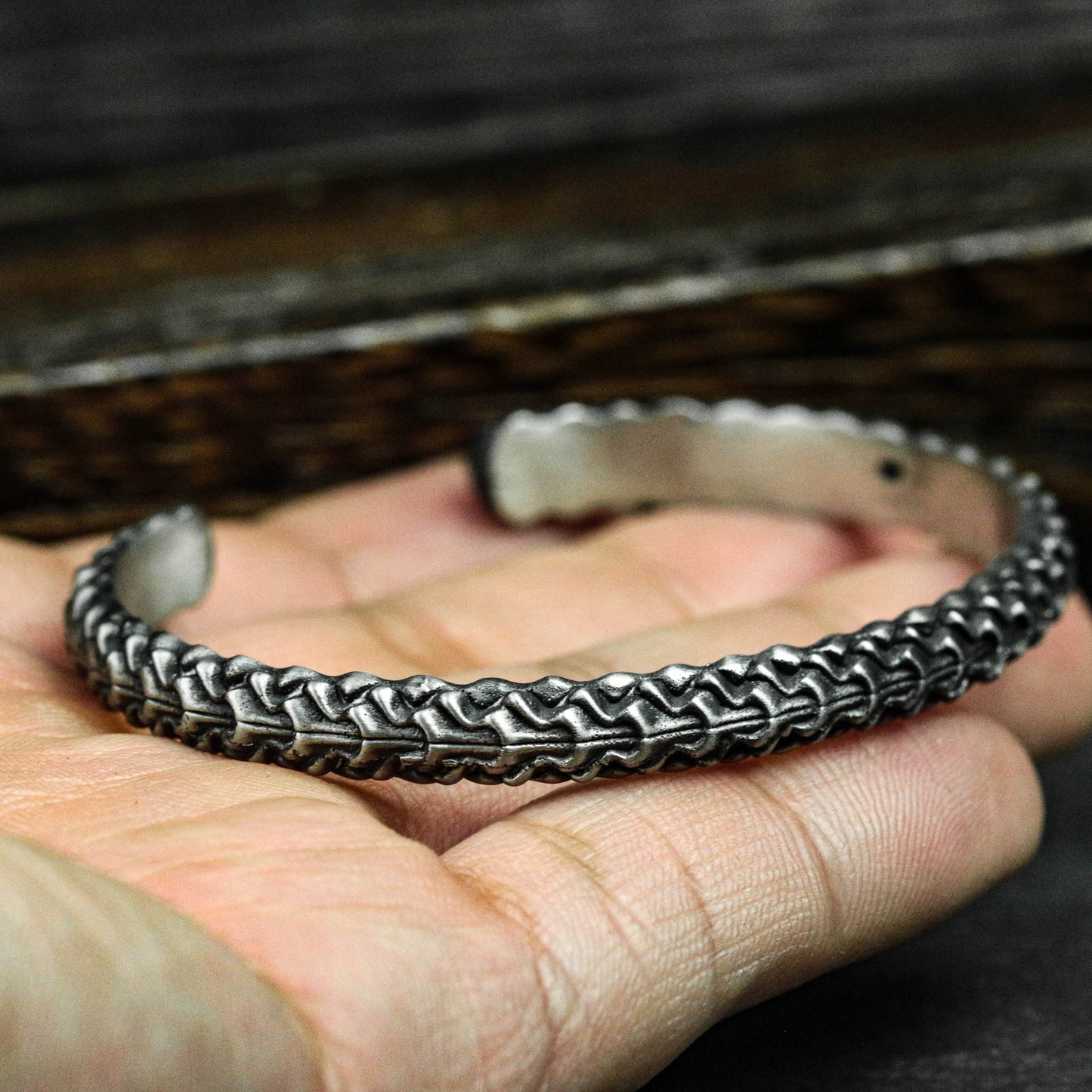 Spine Snake Bone Silver Bracelet|Snake Spine Bracelet|Snake Jewelry|Snake Bone Jewelry|Snake Couple Jewelry|Gift for him