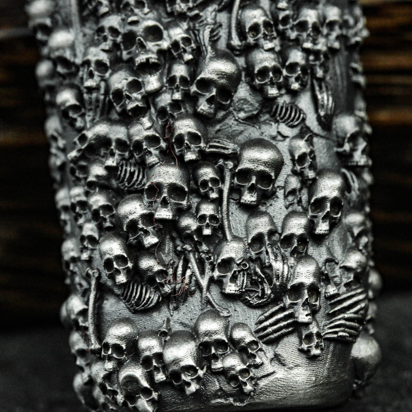 Sterling Silver Skull Lighter Case | Skull Lighter Case | Lighter Case | Men's Gift