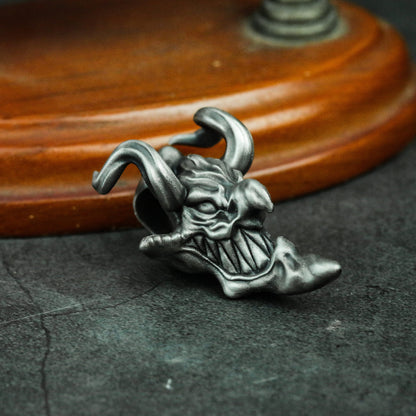 Chaos Harbinger Pendant - Artisan Sterling Silver Apocalyptic Jewelry Gift
