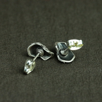 Invaders 925 Silver Earrings, Alien Mask Silver Earrings, Alien Warrior Decorative Gift Earrings - Handmade