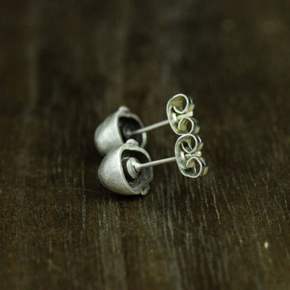 Retro Game Plumber Studs - Handmade 925 Sterling Silver Earrings