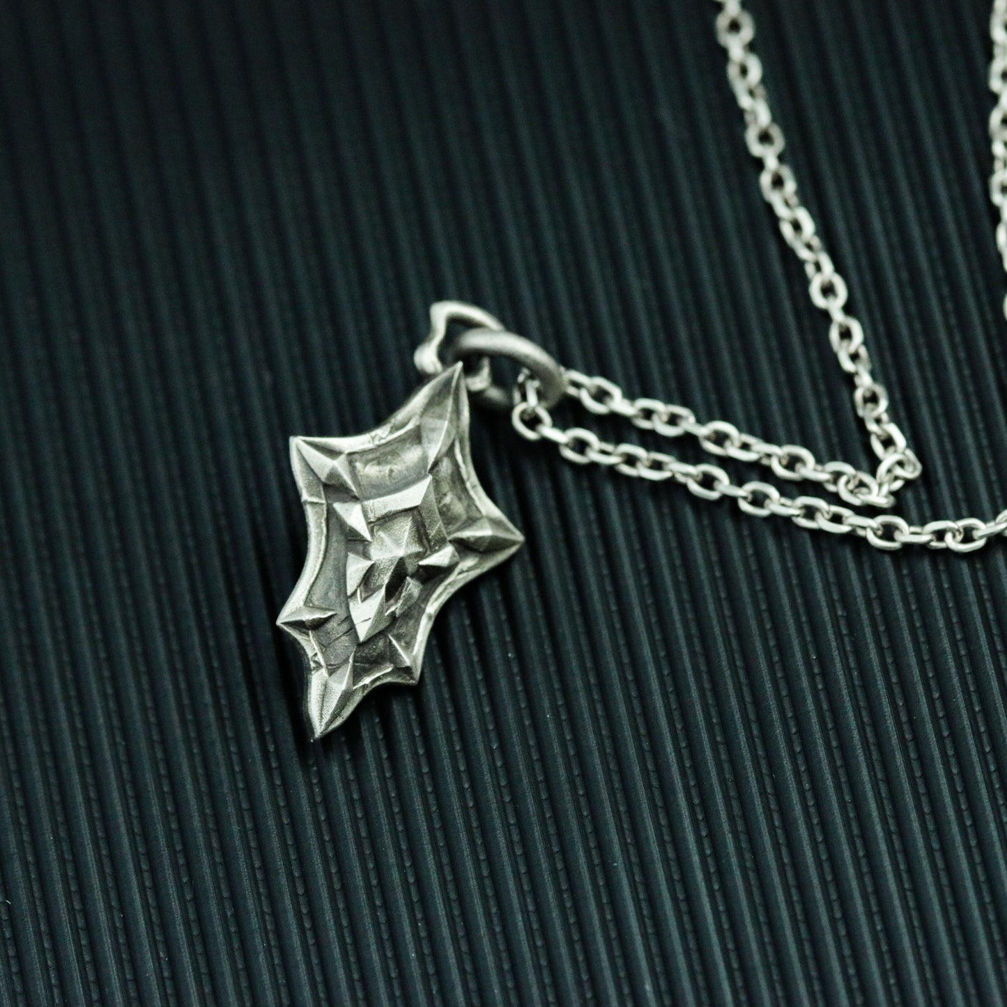 Starlight 925 Silver Pendant Necklace, Simple Star Silver Pendant, Cosmic Star Silver Necklace-Handmade