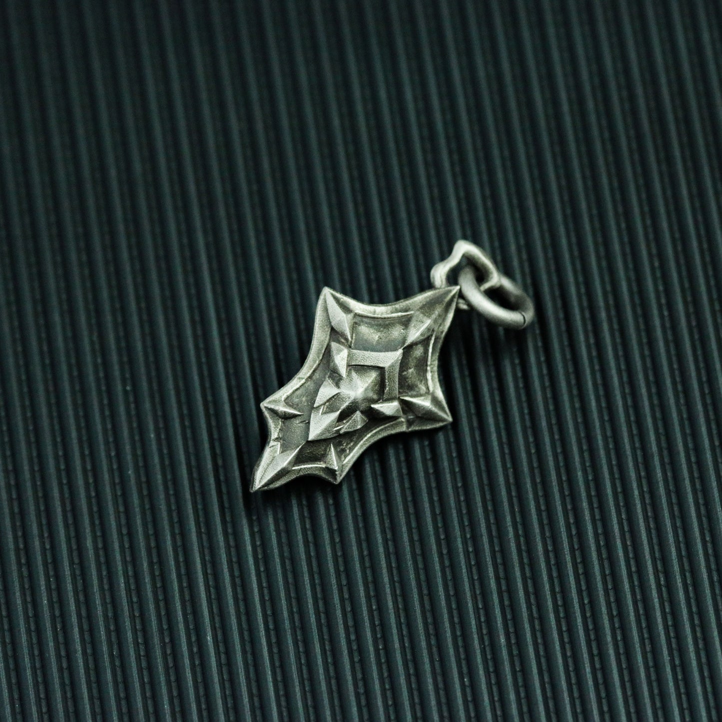 Starlight 925 Silver Pendant Necklace, Simple Star Silver Pendant, Cosmic Star Silver Necklace-Handmade