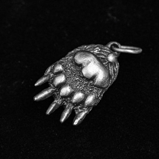 Bear paw pendant, animal paw necklace. Cute paws, collarbone chains, creative new products, birthday gifts, lucky necklaces,