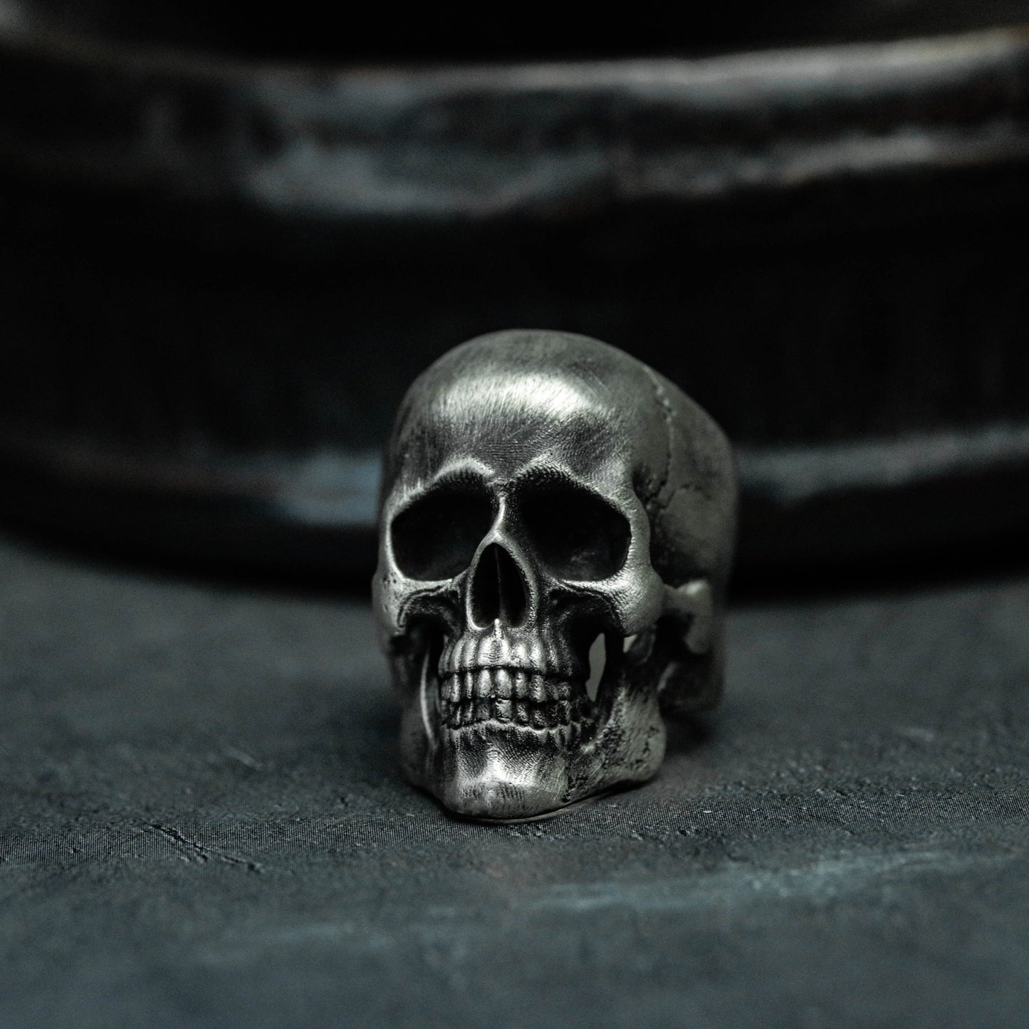 Skull Ring Keith Richards ring 925 silver Brass Craftsman Making Jewelry