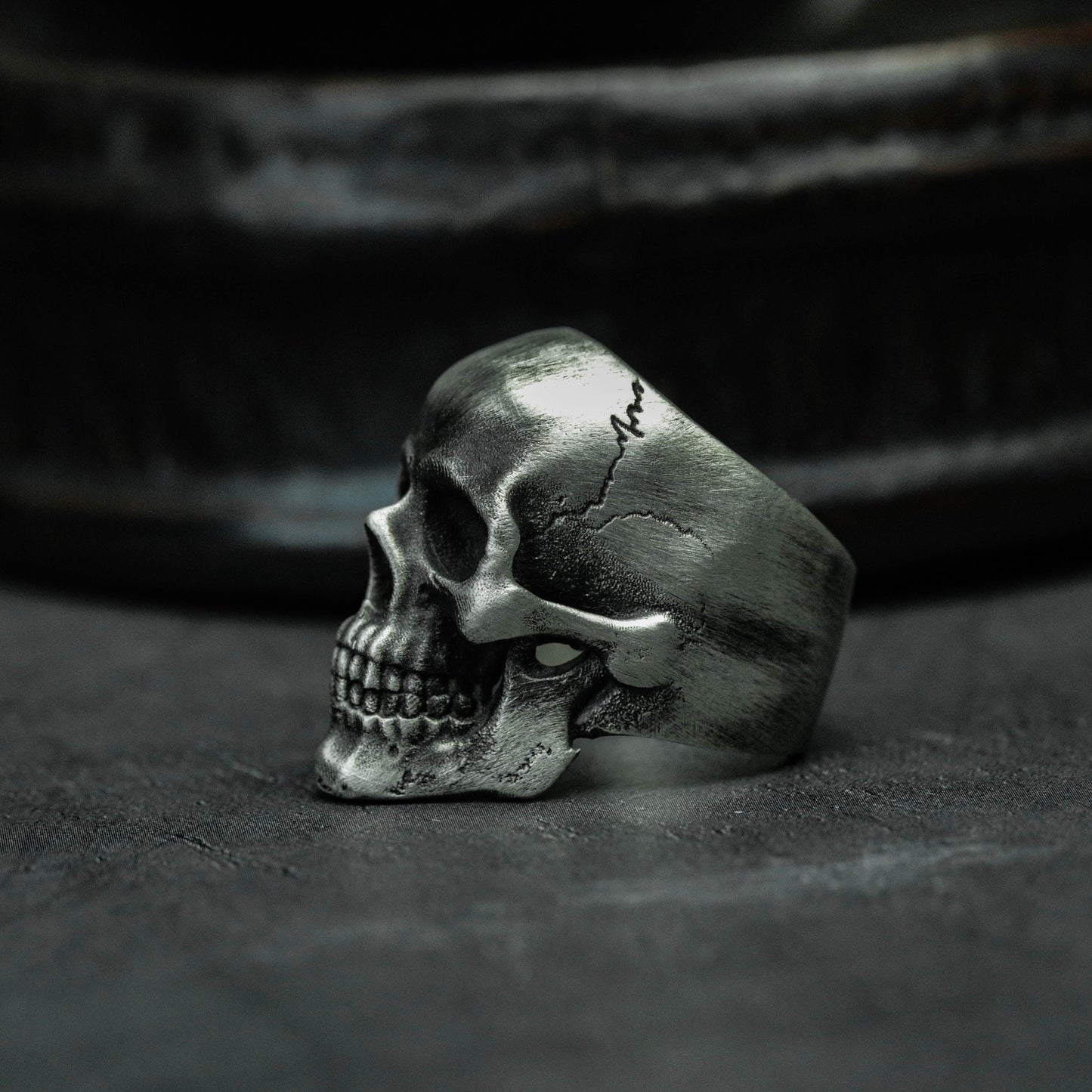 Skull Ring Keith Richards ring 925 silver Brass Craftsman Making Jewelry