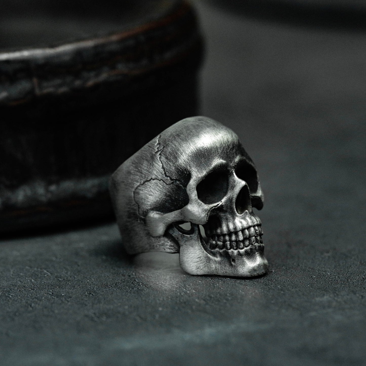 Skull Ring Keith Richards ring 925 silver Brass Craftsman Making Jewelry