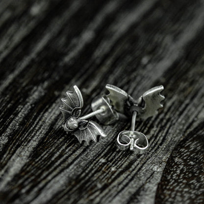 Midnight Bat Earrings, Halloween Earrings, Bat  Earrings, Gothic Jewelry - Halloween Gifts