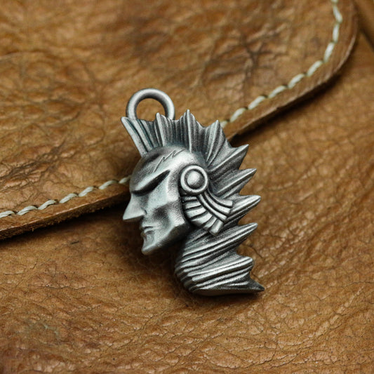 The Last of the Mohicans 925 Silver Pendant Necklace - Native American Necklace - Gift Pendant of Mysterious Race