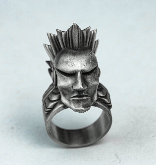 Last Mogan Jewelry - Men's Rings - Antique Silver Rings - Personalized Rings - Handmade Rings