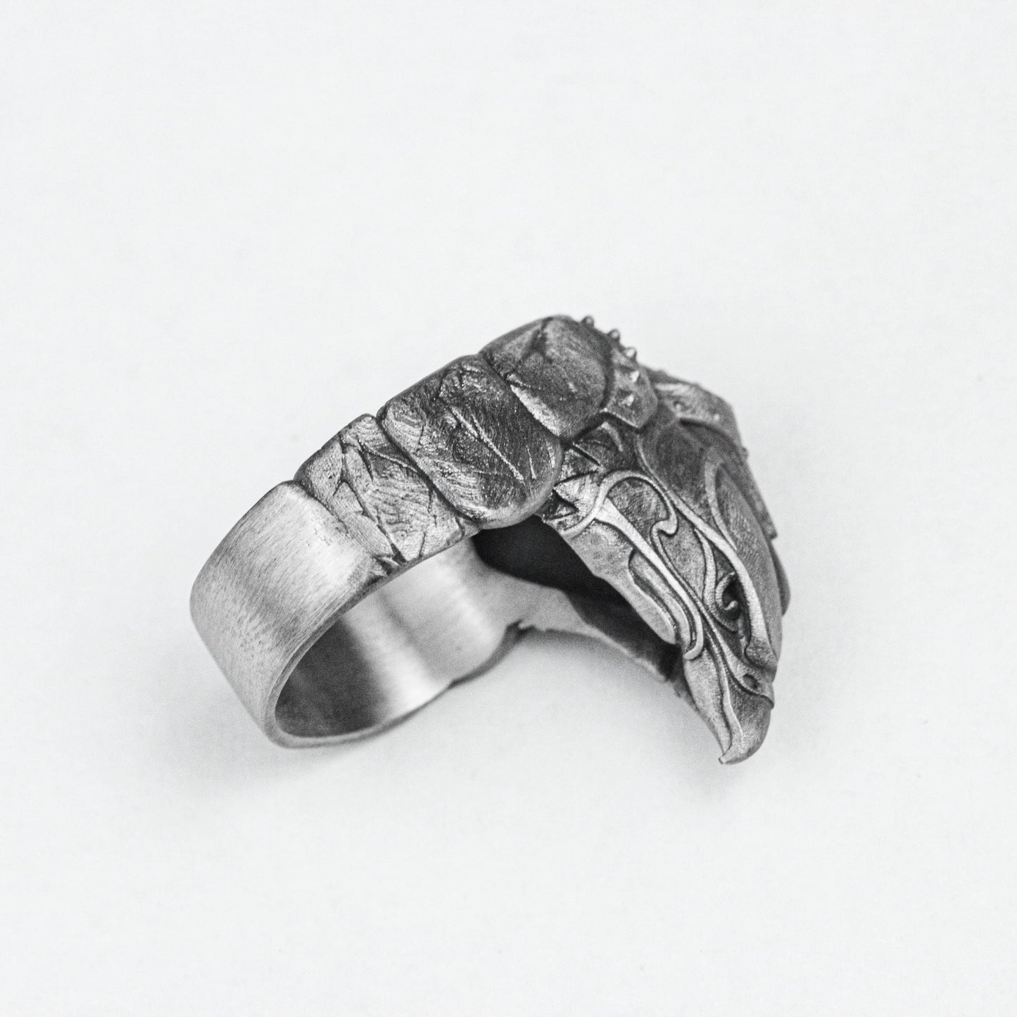 Falcon Jewelry -Men's Rings-Street Rings-Mechanical Style Jewelry-Personalized Rings-Handmade Rings-