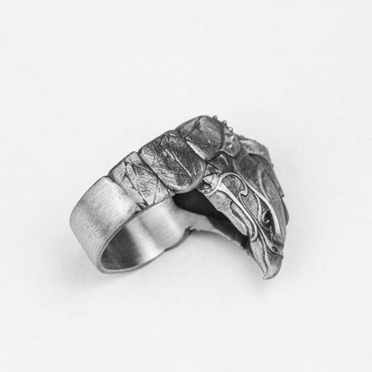 Falcon Jewelry -Men's Rings-Street Rings-Mechanical Style Jewelry-Personalized Rings-Handmade Rings-