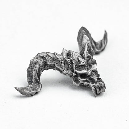 Skull Necklaces - Dragon Necklaces - Dragon Silver Pendants - Sterling Silver Finished Jewelry - Handmade Men's Rings