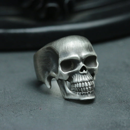 925 silver Skull Ring Keith Richards ring Brass Craftsman keith richards Making Jewelry