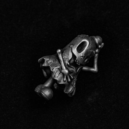 Smiley Face Symbol Necklace - Pendant for Men - Silver Pendant for Couples - Devil Necklace - Unisex Gifts - Oxidation Jewelry