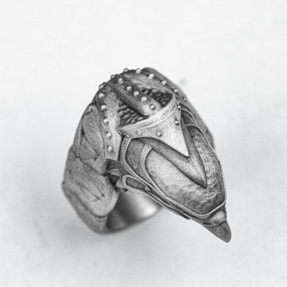 Falcon Jewelry -Men's Rings-Street Rings-Mechanical Style Jewelry-Personalized Rings-Handmade Rings-