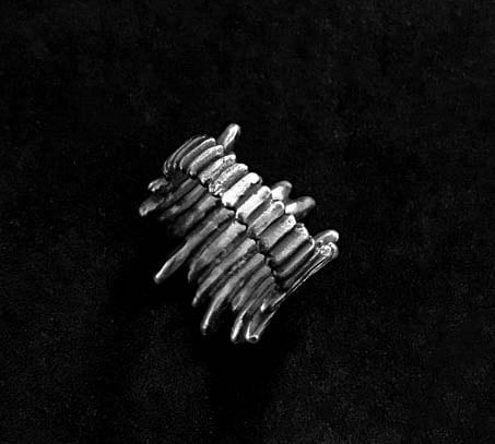 Deadwood Rings-Deadwood Jewelry-Gifts for Men-Handmade Oxidized Jewelry-Sterling Silver Jewelry