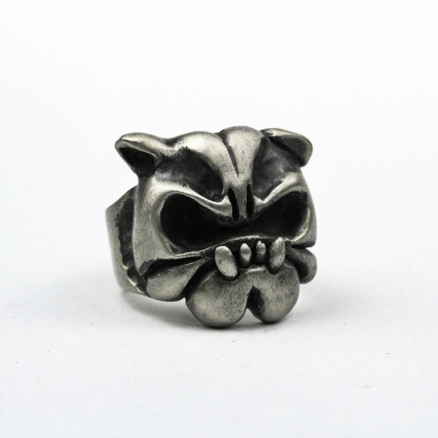 925 silver Abstract dog ring French fighting dog ring, mangy dog ring, French pet dog ring, dog ring, brass handmade jewelry