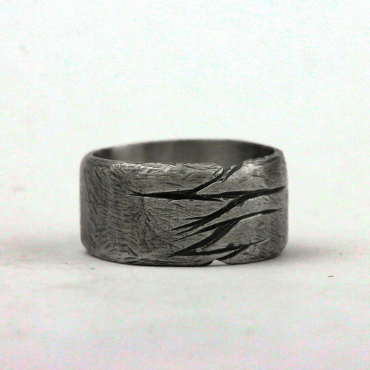 925 silver Lightning Texture Ring, Large Ring, Glossy Texture Ring, Crack Ring ,Unique Wedding Ring ,Brass Craftsman Making Jewelry