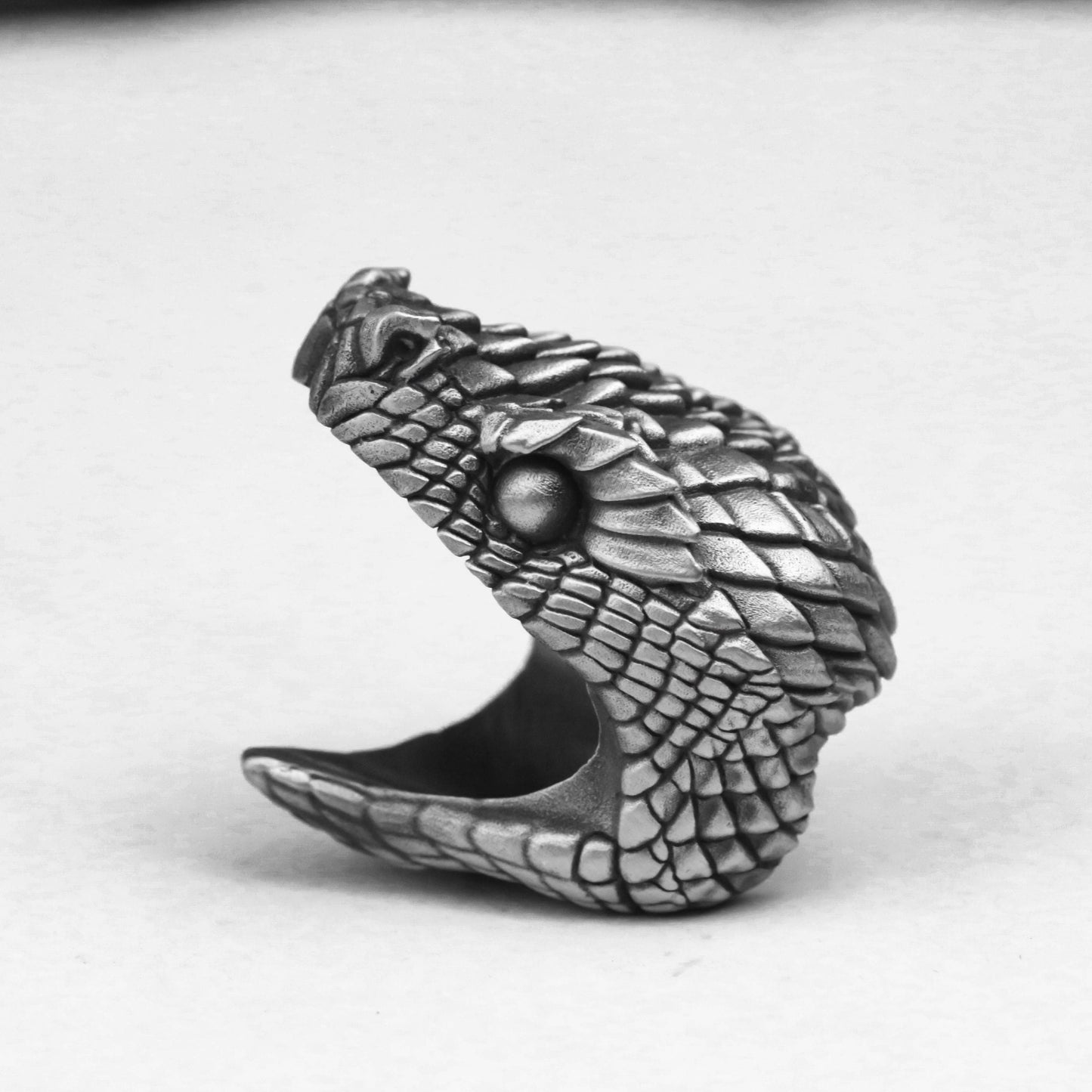 925 silver Viper Snake Ring Viper Serpent Ring Gothic Ring Punk RIng Snake Ring - Silver Viper Ring - Cobra Ring Animal Ring