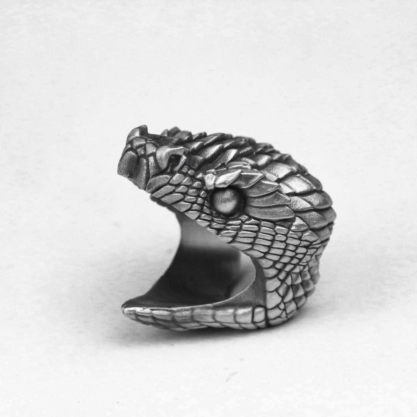 925 silver Viper Snake Ring Viper Serpent Ring Gothic Ring Punk RIng Snake Ring - Silver Viper Ring - Cobra Ring Animal Ring