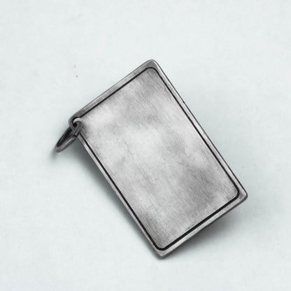 Poker Joker Face 925 Silver Pendant - Royal Card Game Collector's Necklace