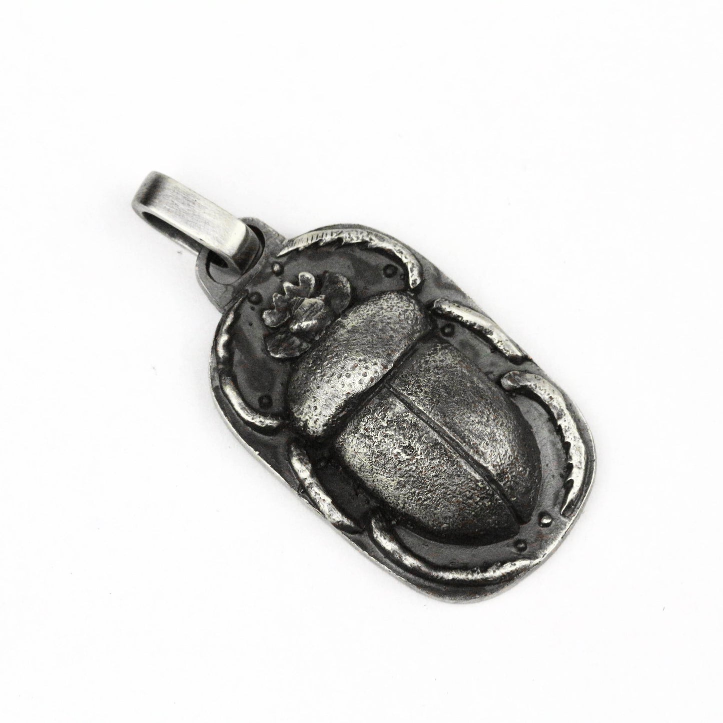 925 silver Beetle pendant,insect pendant,totem,Scarab Necklace,Egyptian Beetle Jewelry Egyptian Scarab Pendant,Scarab Beetle