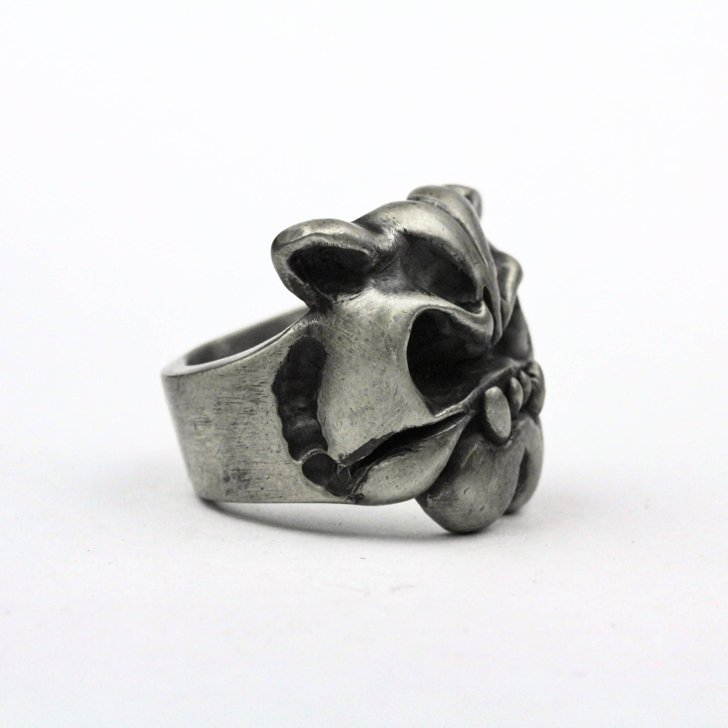 925 silver Abstract dog ring French fighting dog ring, mangy dog ring, French pet dog ring, dog ring, brass handmade jewelry