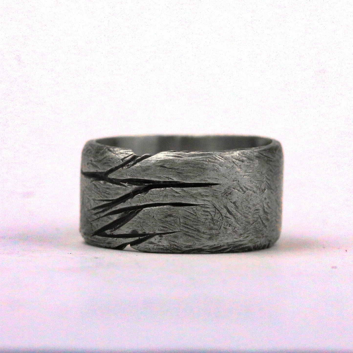 925 silver Lightning Texture Ring, Large Ring, Glossy Texture Ring, Crack Ring ,Unique Wedding Ring ,Brass Craftsman Making Jewelry