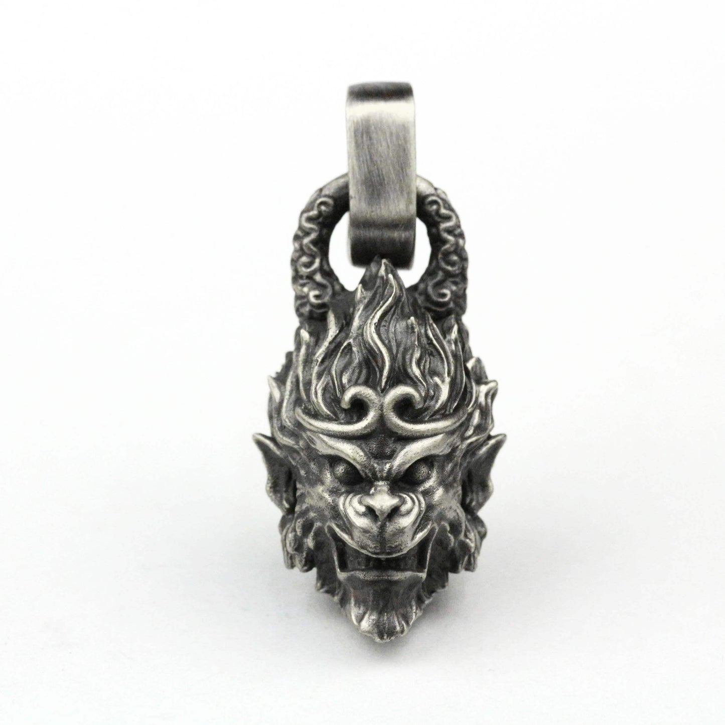 Monkey King Pendant God of War Pendant Journey to the West Necklace Brass Craftsman Making Jewelry