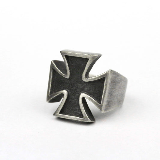 925 silver Crusader Seal Ring Celtic Ring Cross Ring Brass Craftsman Making Jewelry