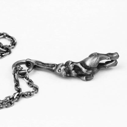 925 Silver Standing Rabbit Pendant, Long Ear Rabbit Pendant, Mr. Magic Rabbit Pendant