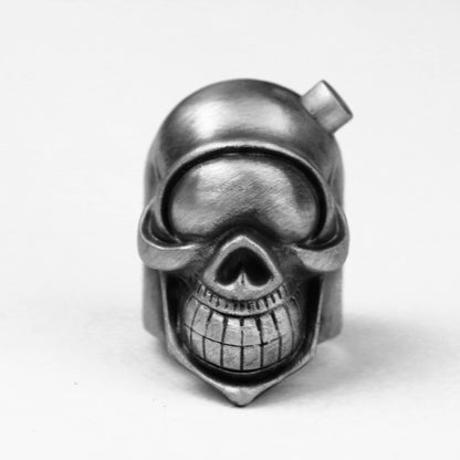 925 Silver Devil Cyclops Skull Ring,one eye skull ring,Eye of Providence
