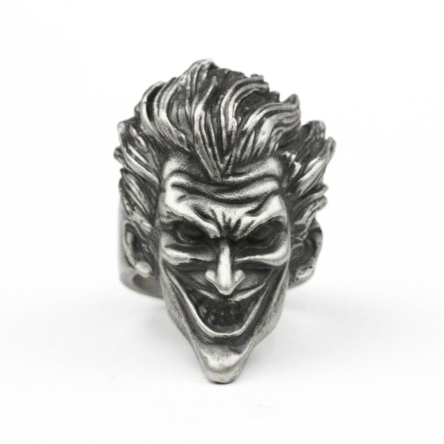 925 silver Clown ring DC comics jewelry Batman ring super villain ring brass handmade jewelry