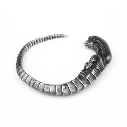 925 silver Praying mantis larva bracelet serpent snake bracelet open bracelet,vintage brass bracelet 925 silver bracelet