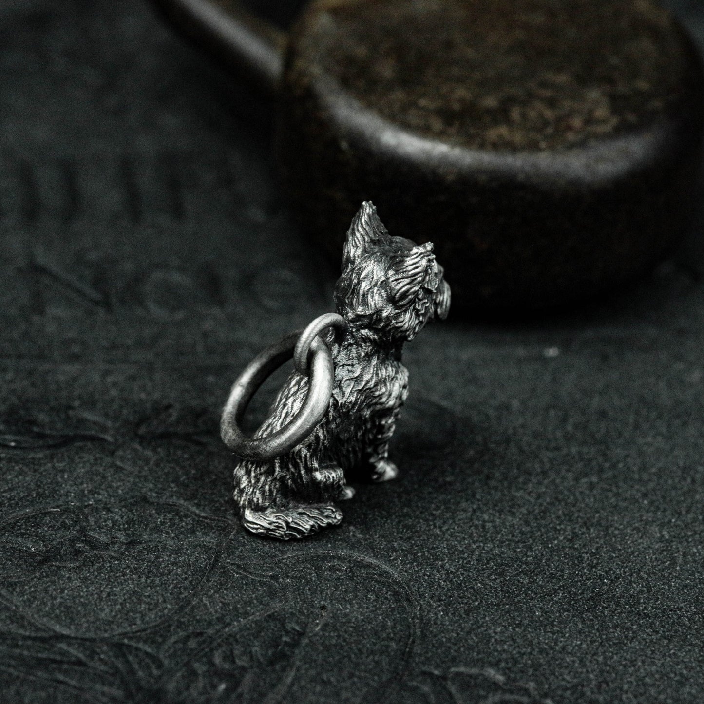 Chenery dog 925 sterling silver pendant, West Highland white terrier dog pendant, dog pet dog pendant, cute pendant