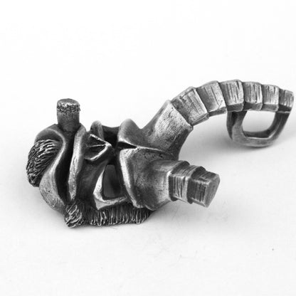 925 silver Hellboy Pendant, Hellboy Necklace, Superhero Pendant, Hell Devil Pendant, Brass Handmade Jewelry
