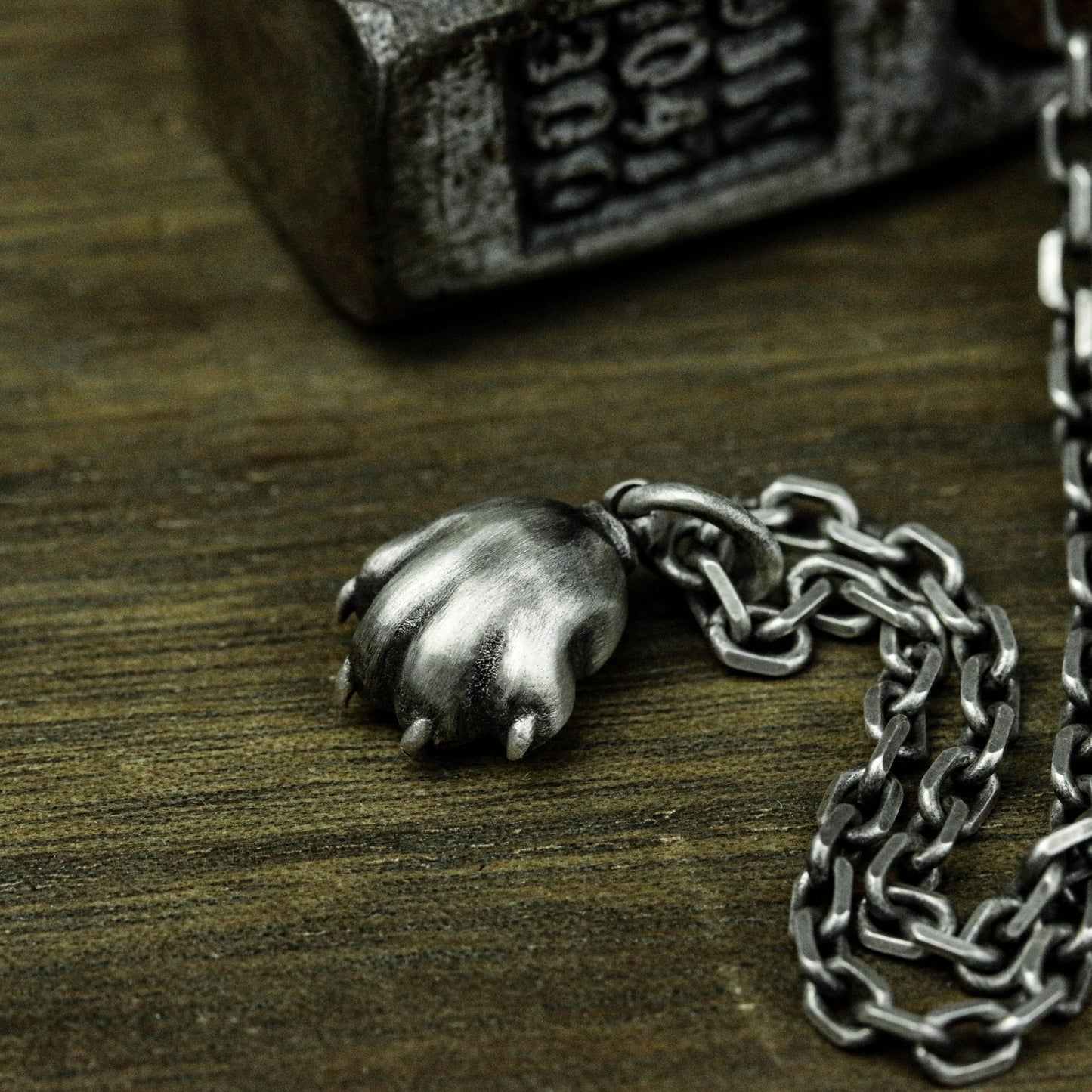 925 sterling silver cat paw pendant necklace, cat paw pendant, paw print necklace, pet jewelry, gift for cat lovers