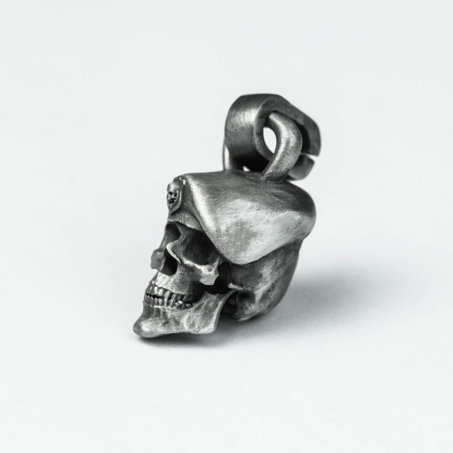 The Expendables Skull 925 Silver Pendant Necklace, General Skull Necklace, Soldier Necklace, Handmade Skull Silver Pendant