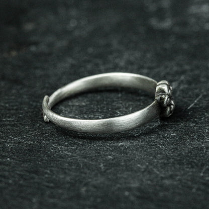 925 sterling silver cat paw ring, cat paw ring, paw print ring, pet jewelry, gift for cat lovers