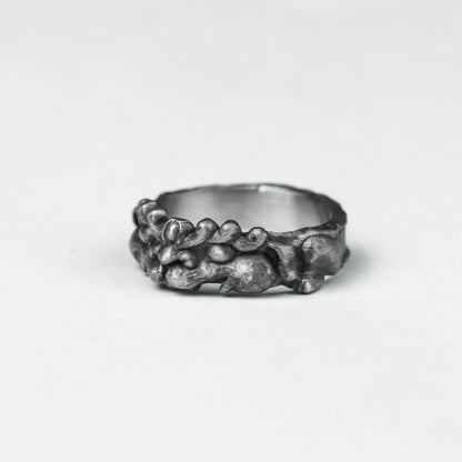 Toad ring frog prince ring couple ring 925 silver brass handmade custom jewelry froschkönig frosch jewelry