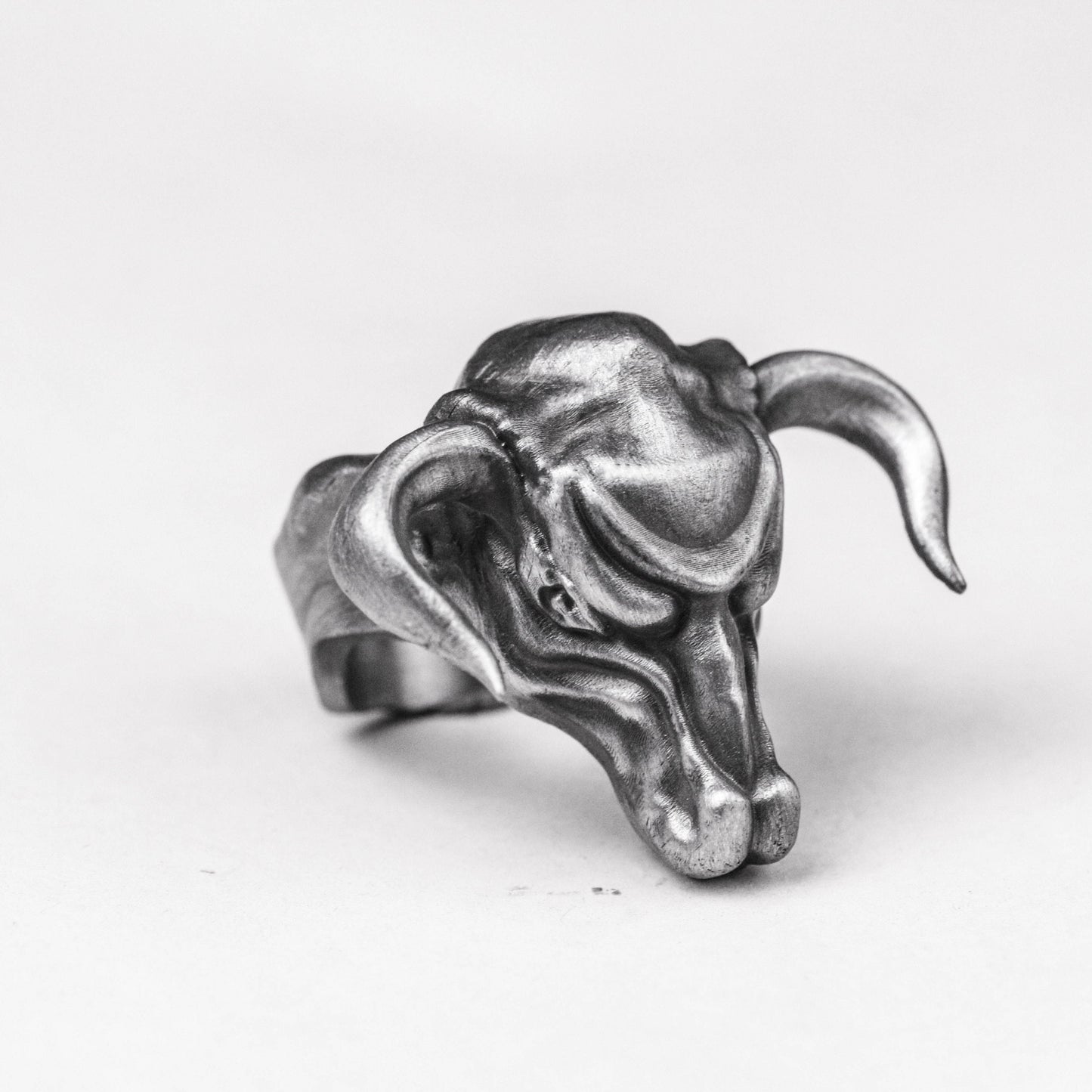 925 silver Bull Ring, Taurus Ring, Devil Bull Ring, Ram Ring, Brass Handmade Jewelry