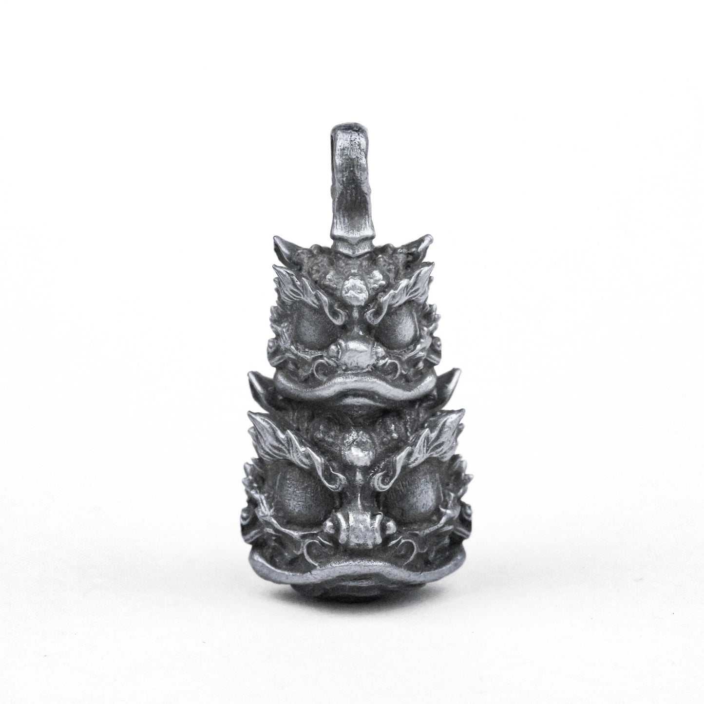 925 silver brave troops pendant double Pixiu pendant dragon pendant Chinese lion pendant fantasy dragon jewelry craftsman making Buddhist