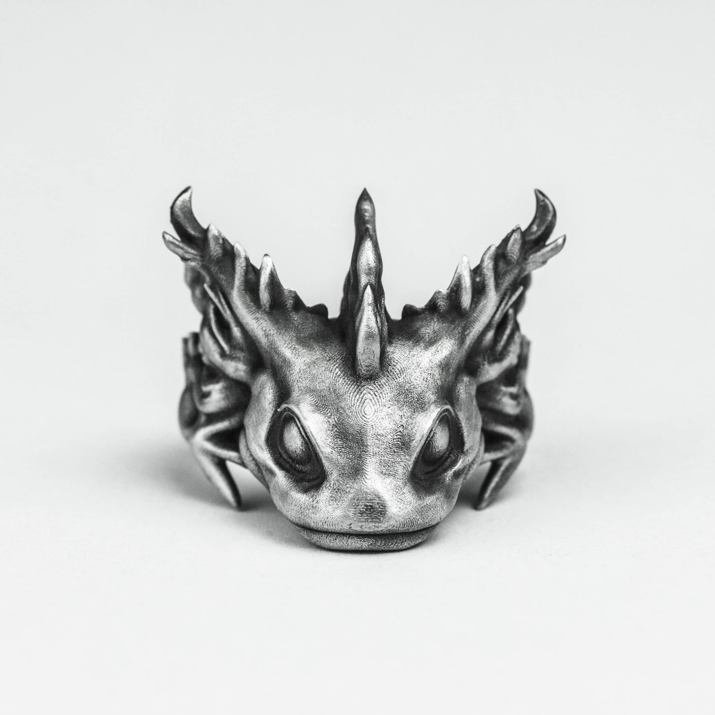 925 silver Axolotl Ring,  Salamander, Water Lizard, Stacking Ring, Tiny Axolotl